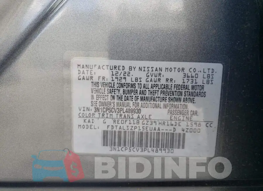 3N1CP5CV3PL489930 Photo# 12