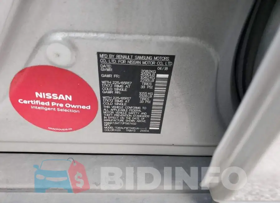 KNMAT2MT7JP587432 Photo# 13