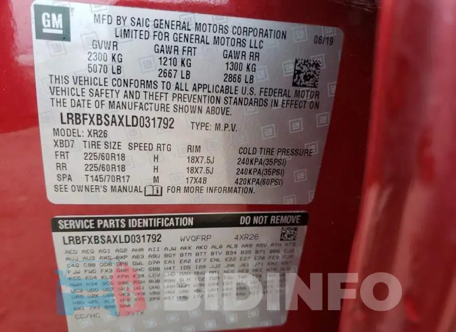 LRBFXBSAXLD031792 Photo# 13