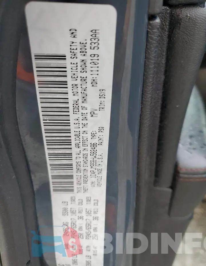 1C4PJMBS8HW582486 Photo# 13