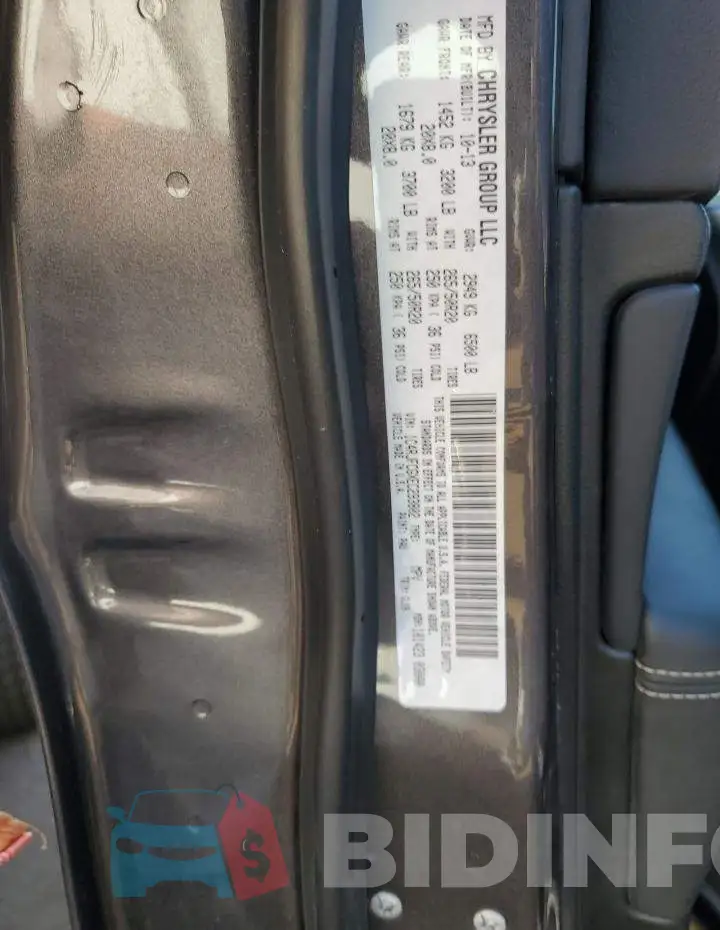 1C4RJFCGXEC293802 Photo# 12