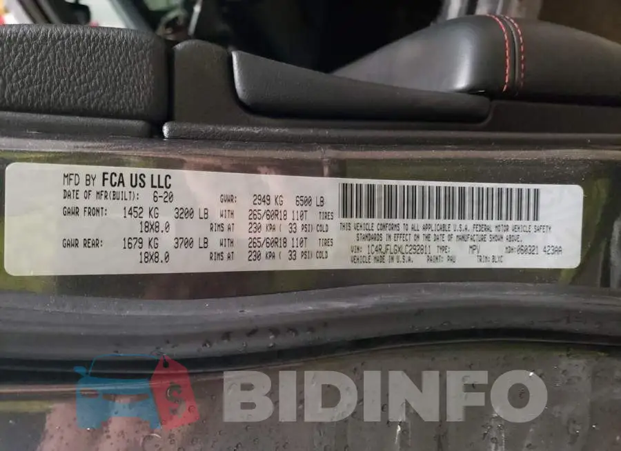 1C4RJFLGXLC292811 Photo# 12