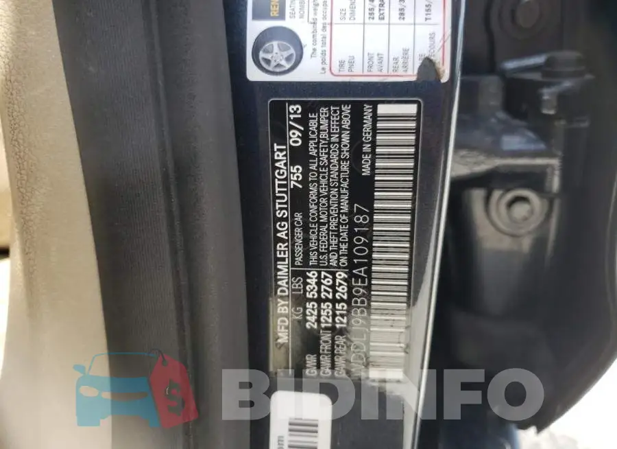 WDDLJ9BB9EA109187 Photo# 12