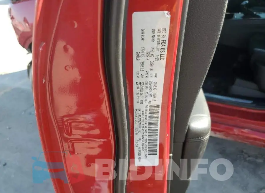 1C4RDJDG2KC722225 Photo# 12