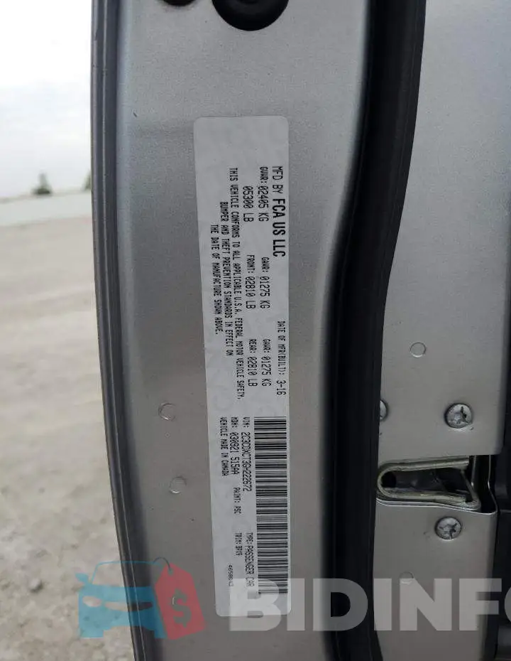 2C3CDXCT3GH222672 Photo# 12