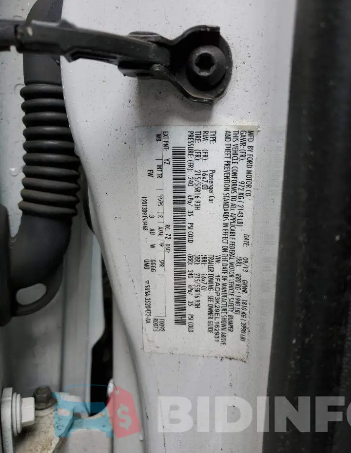 1FADP3K29EL162931 Photo# 12