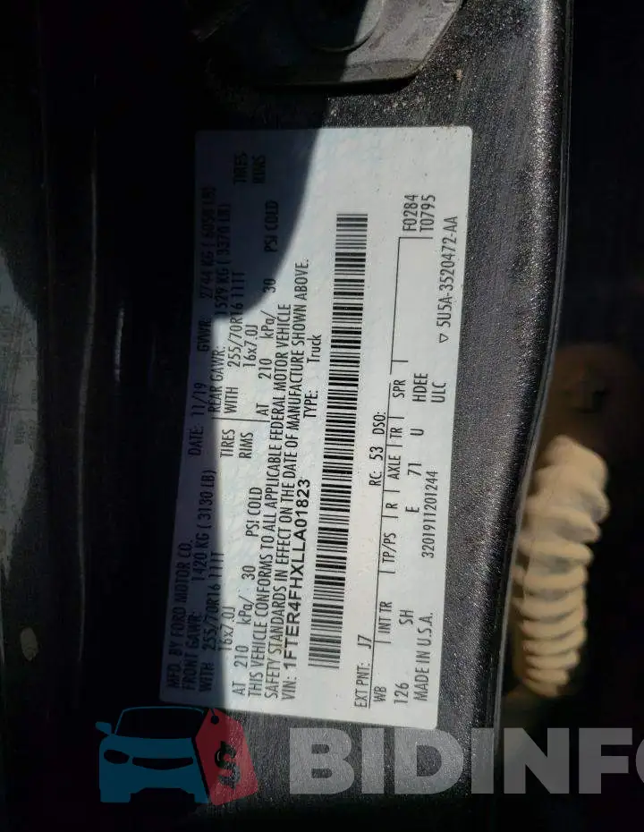 1FTER4FHXLLA01823 Photo# 13