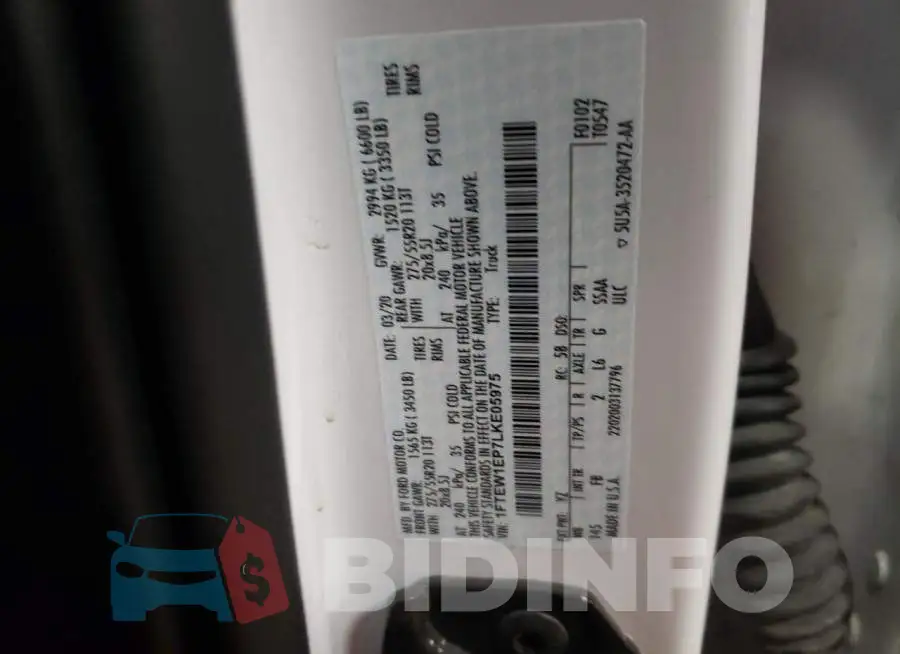 1FTEW1EP7LKE05975 Photo# 12