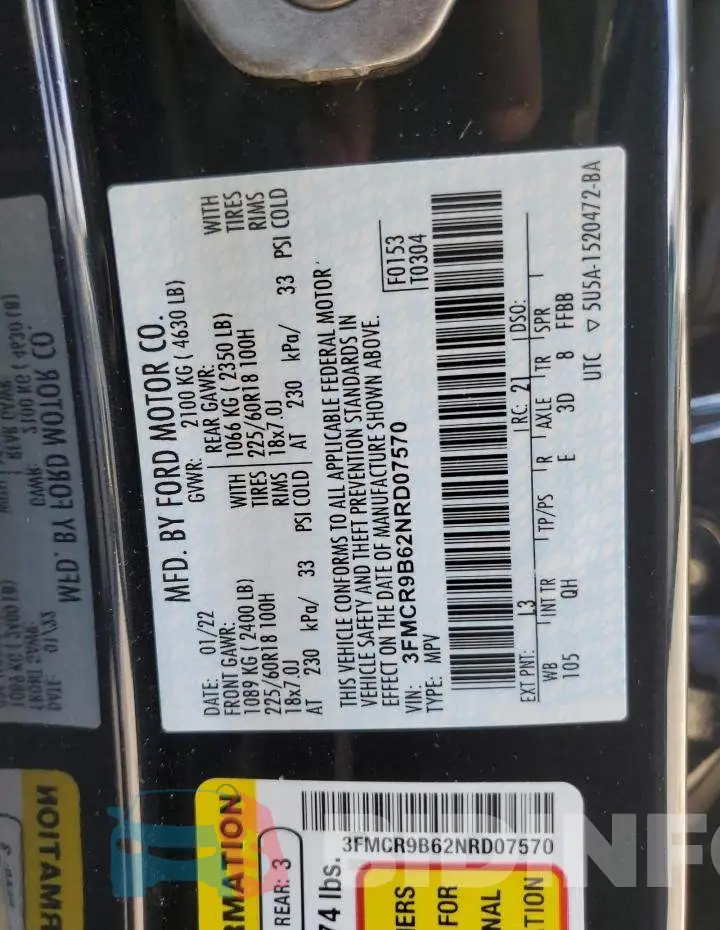 3FMCR9B62NRD07570 Photo# 12