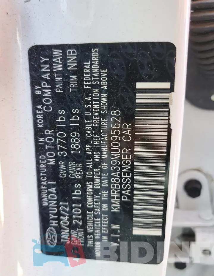 KMHRB8A39MU095628 Photo# 12