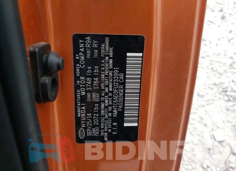 KMHTC6AD3FU233991 Photo# 12