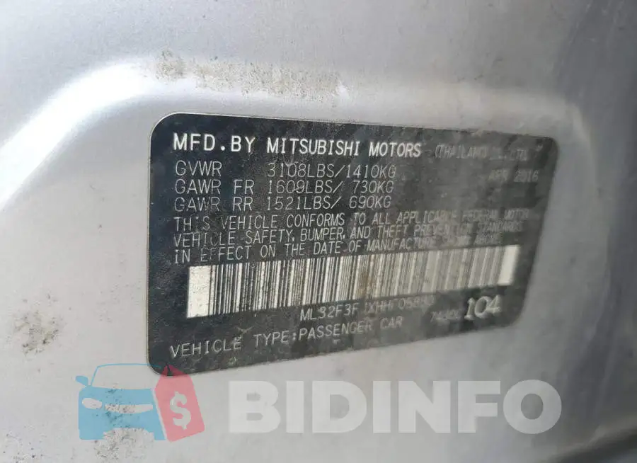 ML32F3FJXHHF05880 Photo# 12
