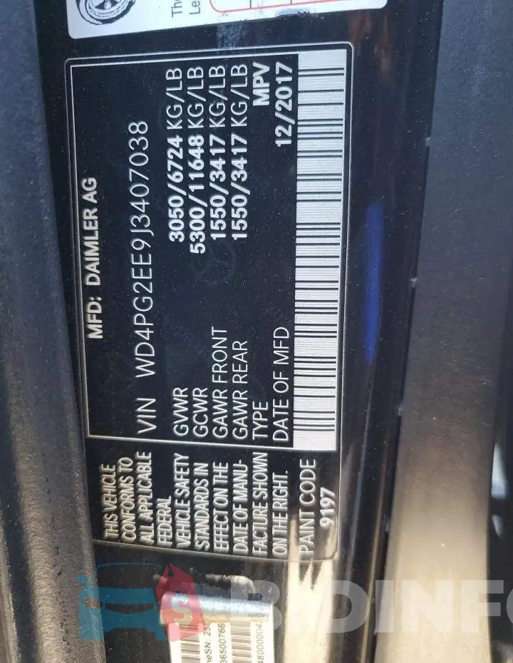 WD4PG2EE9J3407038 Photo# 13