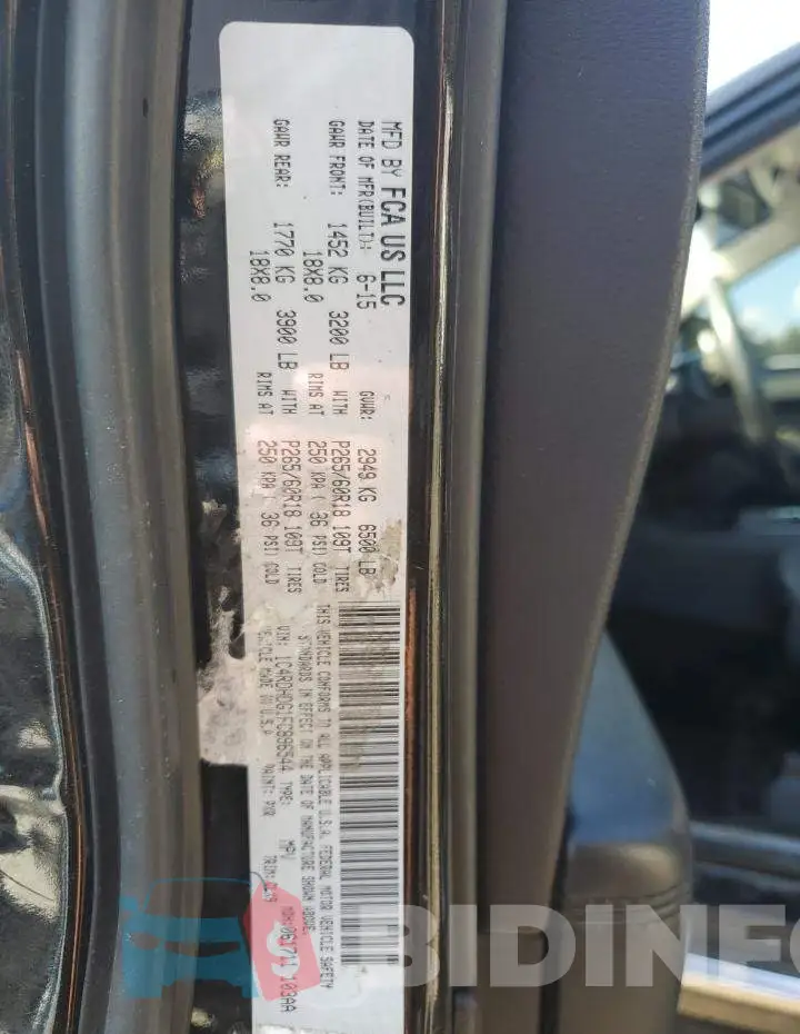1C4RDHDG1FC896544 Photo# 14