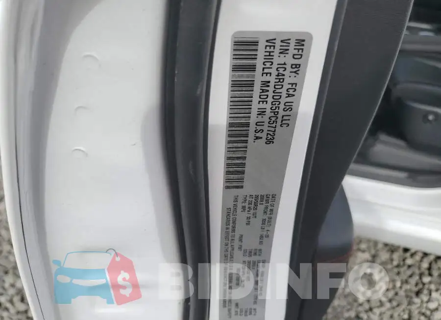 1C4RDJDG5PC577236 Photo# 12