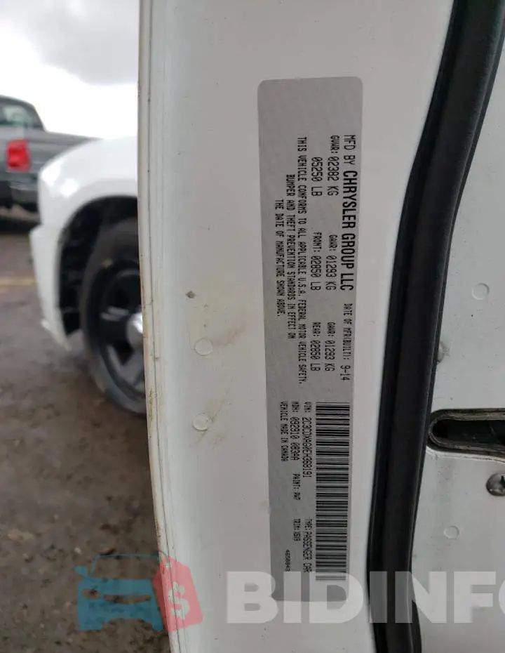 2C3CDXAG0EH368191 Photo# 12