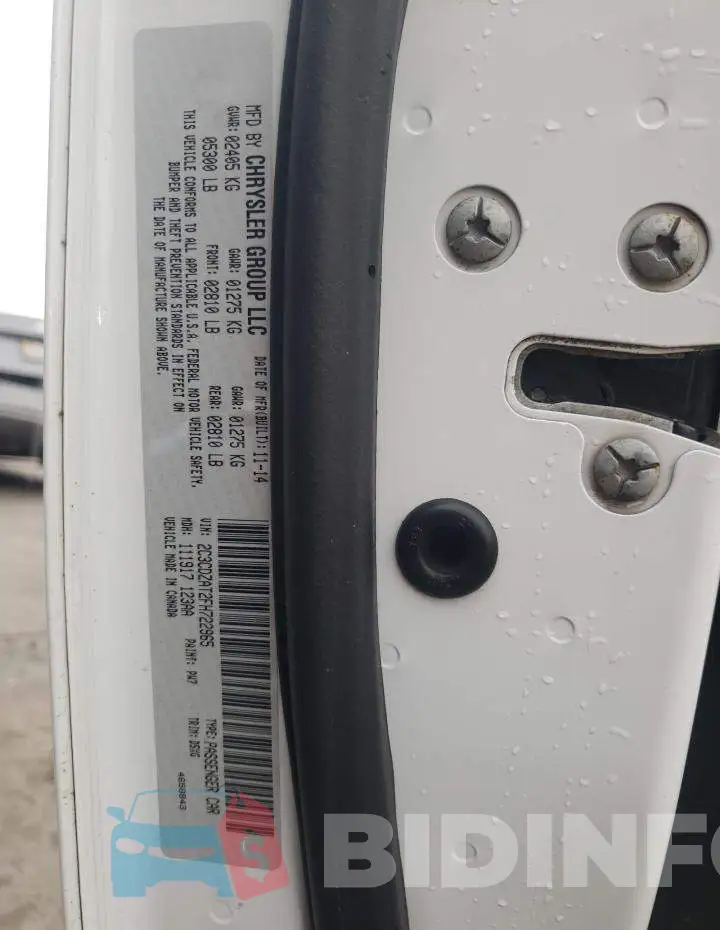 2C3CDZAT2FH722965 Photo# 12