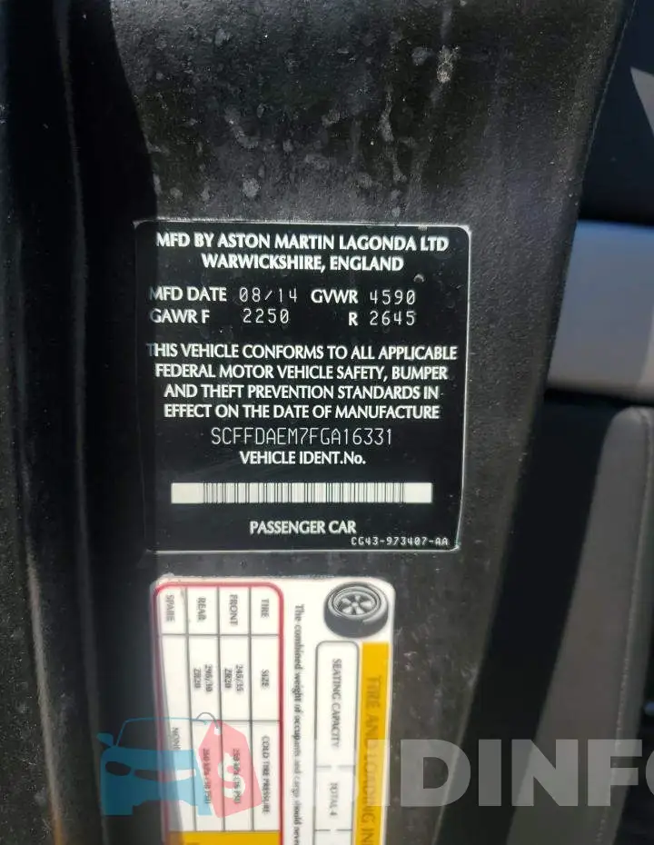 SCFFDAEM7FGA16331 Photo# 12