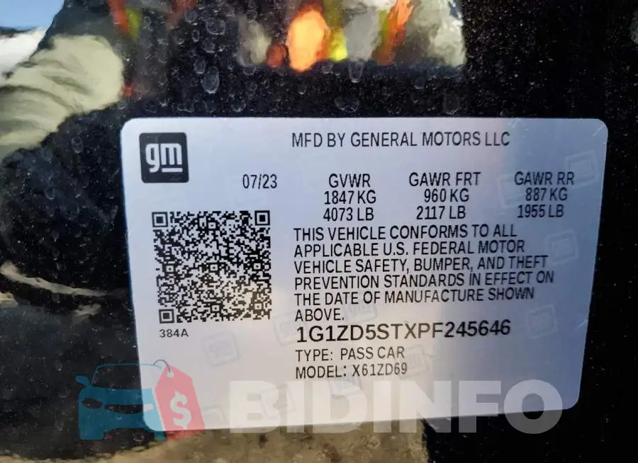 1G1ZD5STXPF245646 Photo# 12