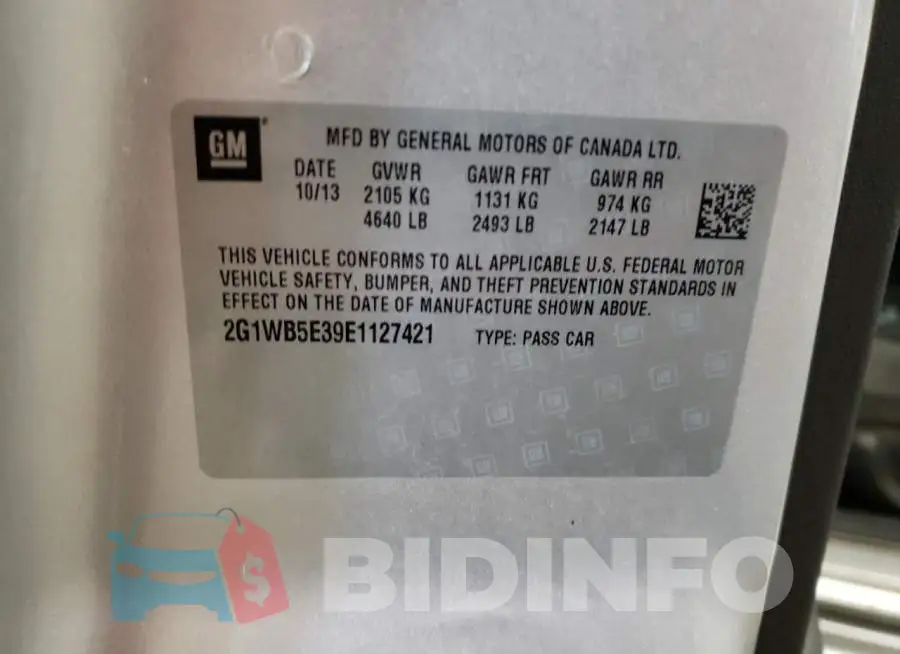 2G1WB5E39E1127421 Photo# 12