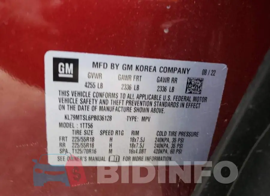 KL79MTSL6PB036128 Photo# 13