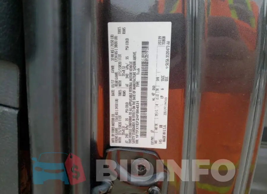 1FTFX1EF2HFB64531 Photo# 12