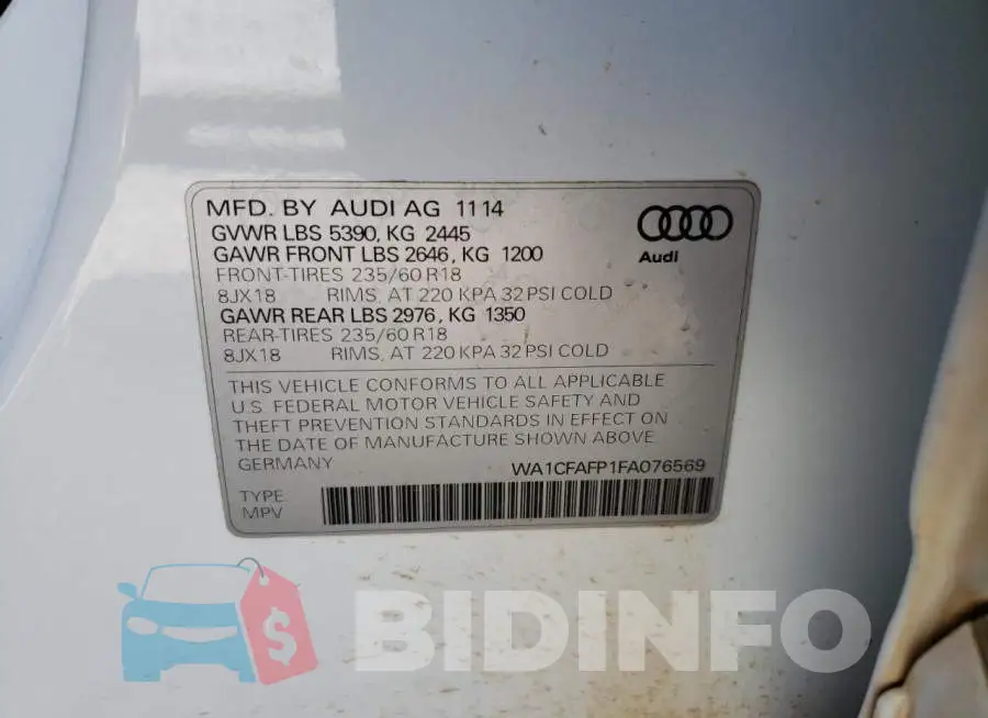 WA1CFAFP1FA076569 Photo# 13