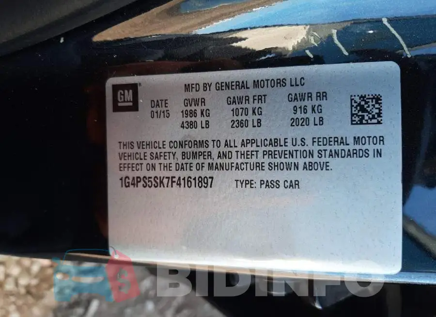 1G4PS5SK7F4161897 Photo# 12