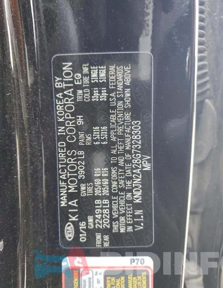 KNDJN2A28G7328303 Photo# 12