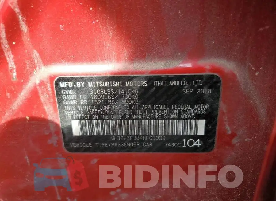 ML32F3FJ8KHF01009 Photo# 12