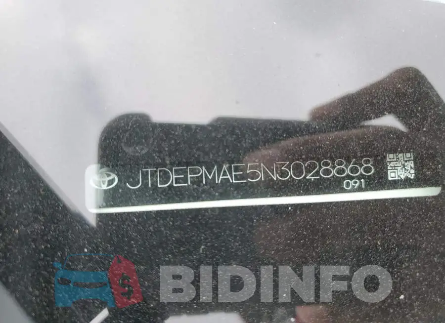 JTDEPMAE5N3028868 Photo# 12