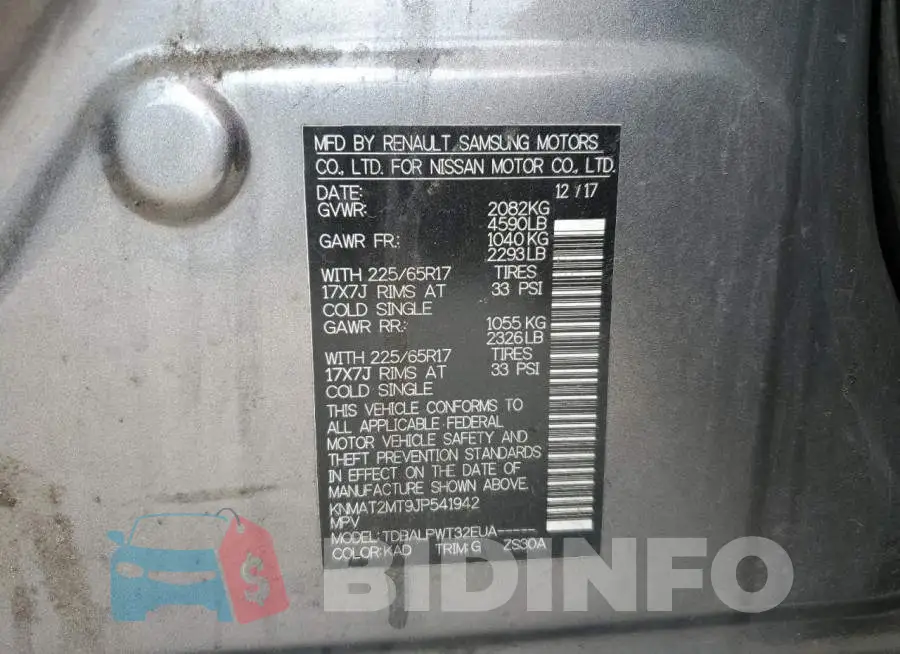 KNMAT2MT9JP541942 Photo# 13