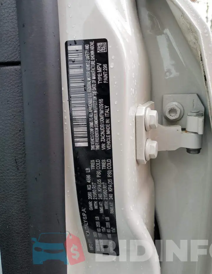 ZACNJDB1XMPM10916 Photo# 12