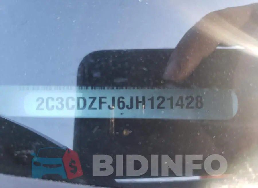 2C3CDZFJ6JH121428 Photo# 12