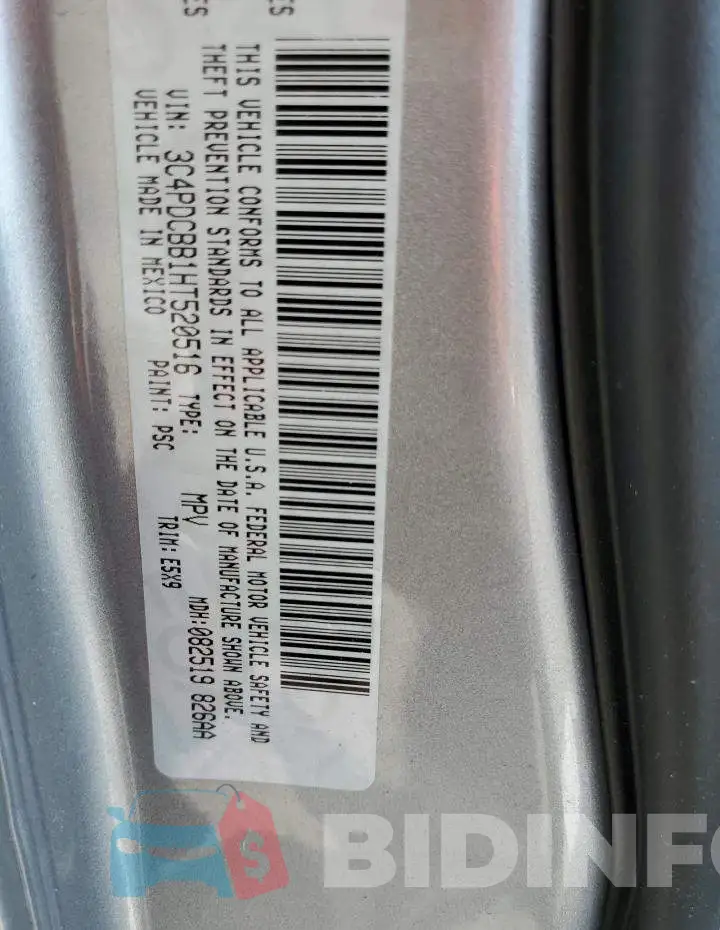 3C4PDCBB1HT520516 Photo# 13