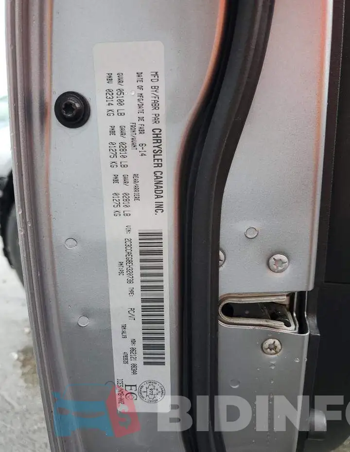 2C3CCAEG8EH320738 Photo# 12