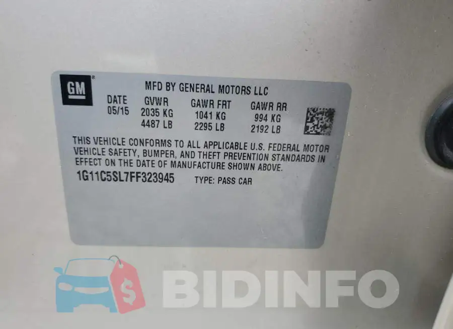 1G11C5SL7FF323945 Photo# 12
