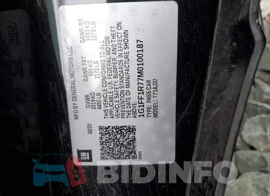 1G1FF1R77M0100187 Photo# 13