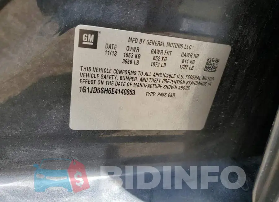 1G1JD5SH6E4140863 Photo# 12