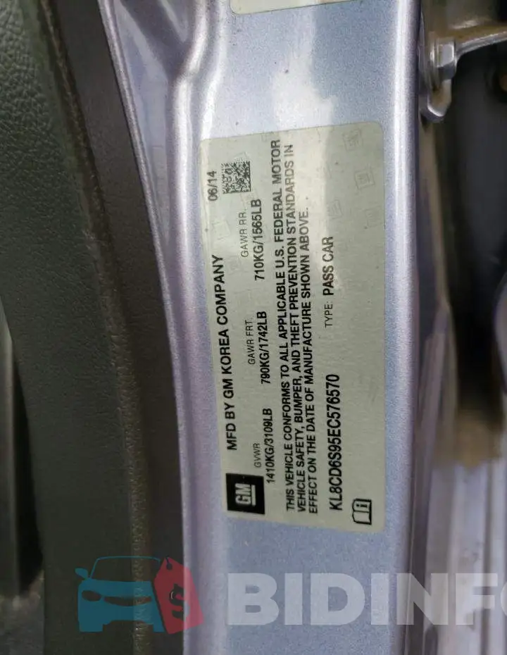 KL8CD6S95EC576570 Photo# 12
