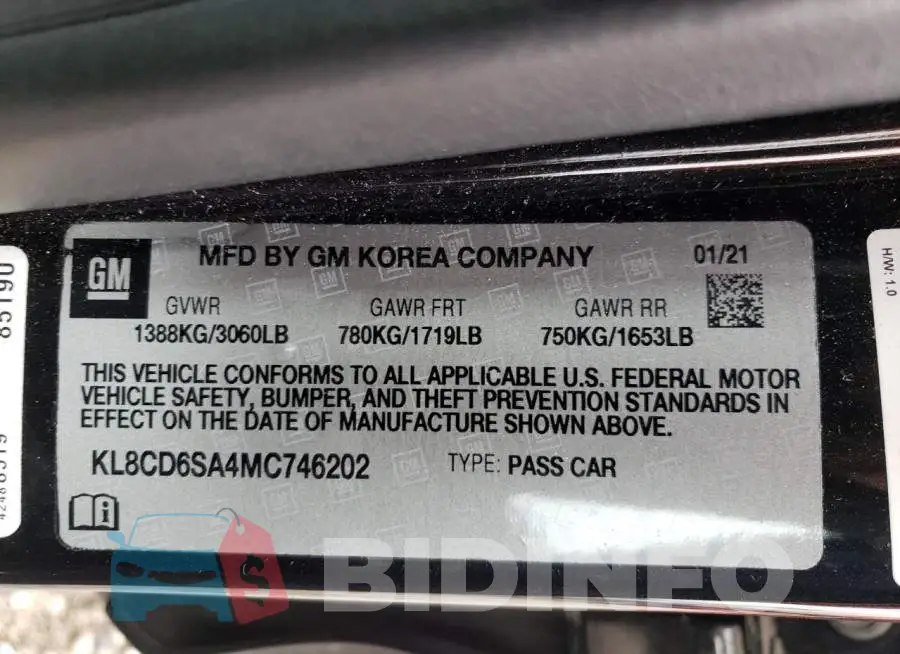 KL8CD6SA4MC746202 Photo# 12