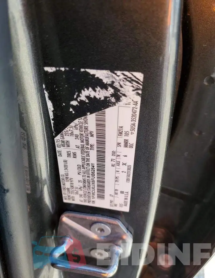 1FMCU0JX6FUB62841 Photo# 13