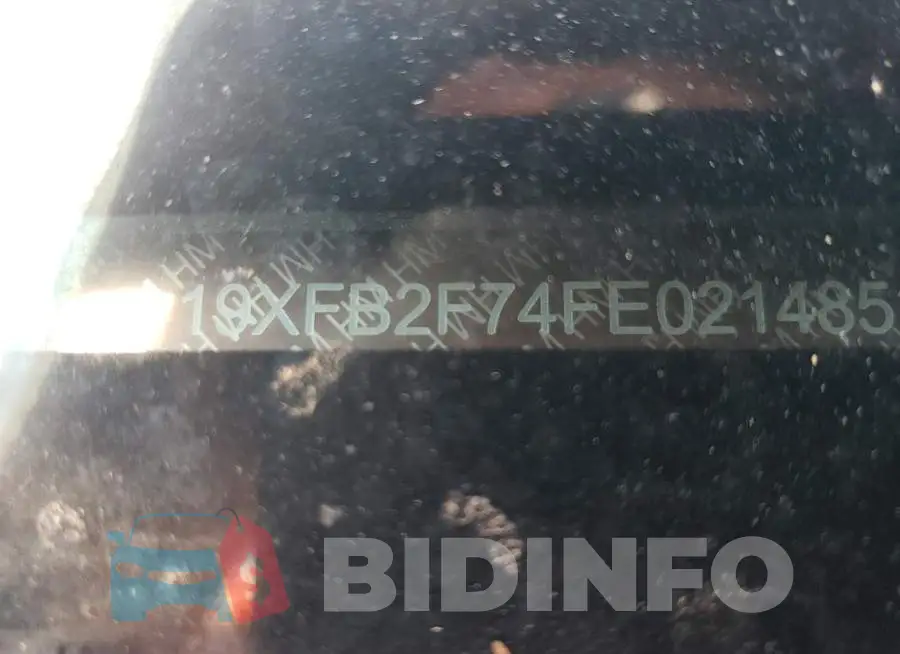19XFB2F74FE021485 Photo# 12