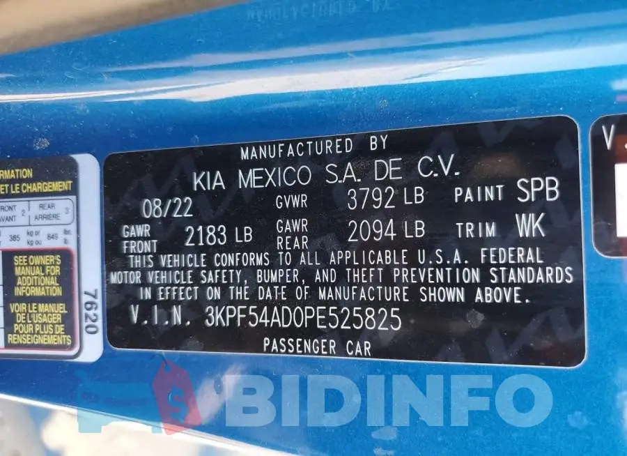3KPF54AD0PE525825 Photo# 12