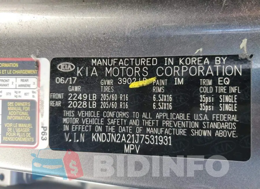 KNDJN2A21J7531931 Photo# 12