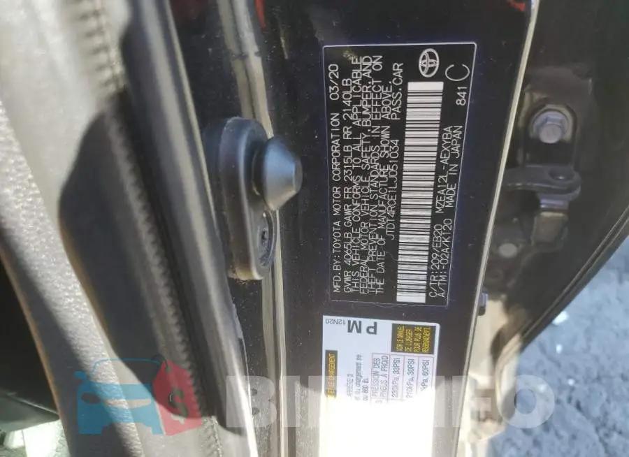 JTDT4RCE1LJ051034 Photo# 12