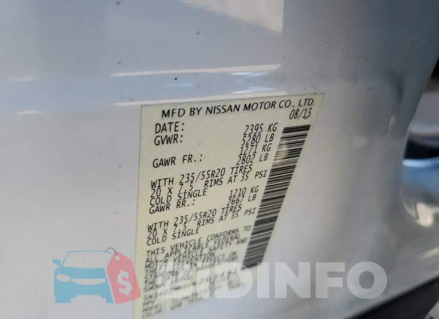 5N1AZ2MH6FN263431 Photo# 13