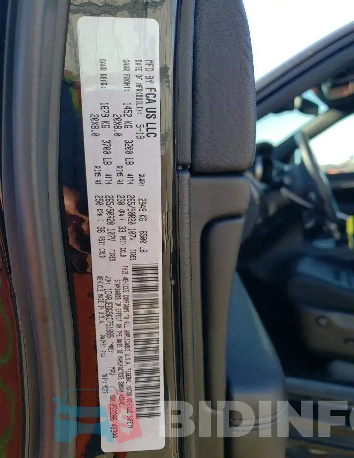 1C4RJEBG9KC751885 Photo# 12
