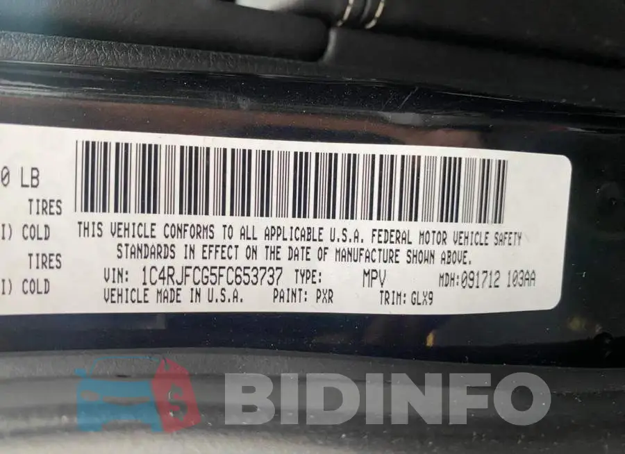 1C4RJFCG5FC653737 Photo# 10
