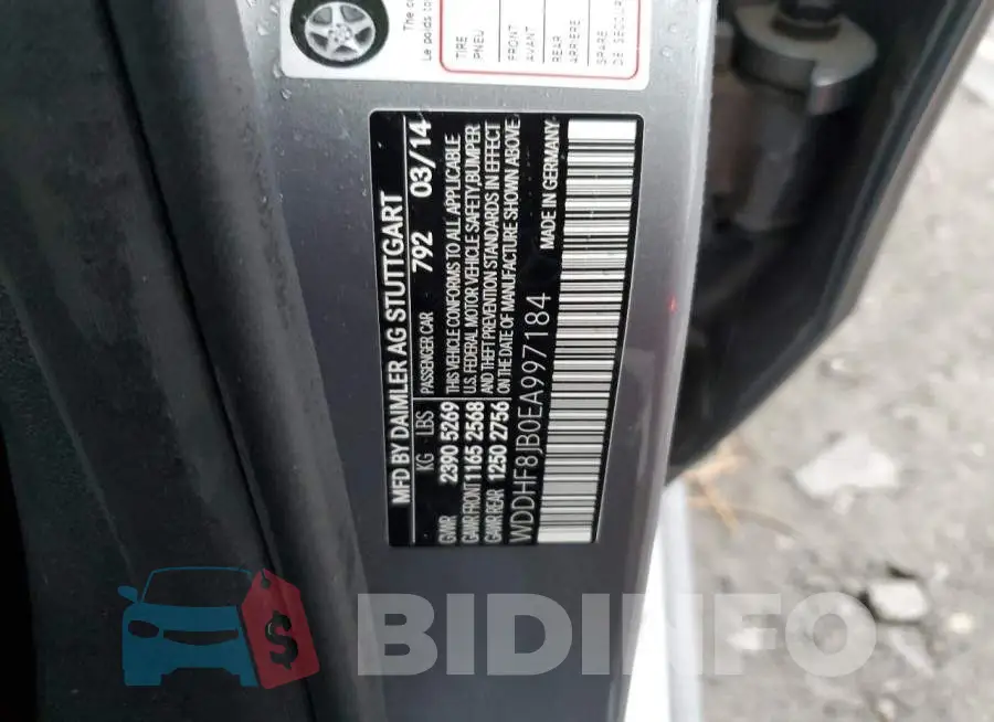 WDDHF8JB0EA997184 Photo# 12